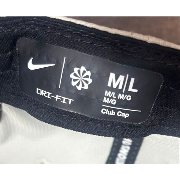 University of Arizona Nike Dri-fit Club Cap Adjustable Breathable White/Tan Hat - Picture 10 of 10